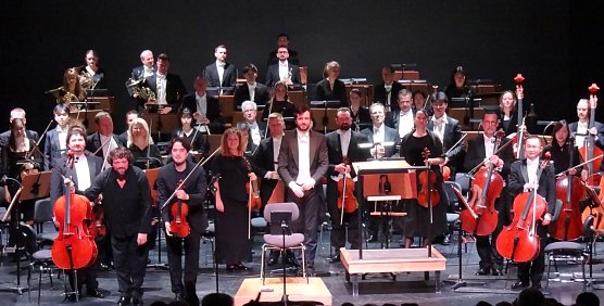 Das Loh-Orchester begeisterte beim 4. Sinfonierkonzert in Nordhausen. (Foto: Christel Laude)