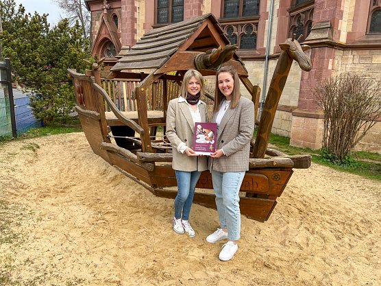 Die Initiatorinnen des Projektes sind Alexandra Forner und Patricia Kokot (Foto: Pressestelle Landratsamt)