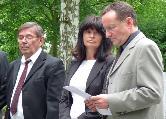 Gedenken an Heinz Koch (Foto: Karl-Heinz Herrmann)