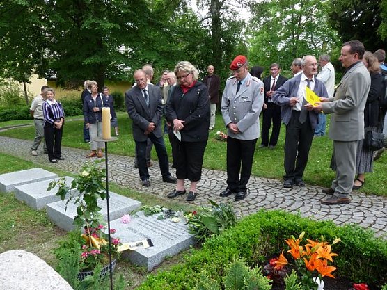 Gedenken an Heinz Koch (Foto: Karl-Heinz Herrmann)
