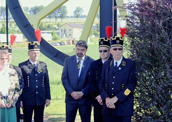 Kranzniederlegung Bergmannstag (Foto: Hans-J&uuml;rgen Schmidt)