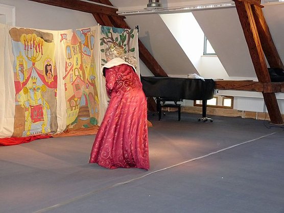 Der Froschkönig (Foto: Karl-Heinz Herrmann) Der Froschkönig (Foto: Karl-Heinz Herrmann)