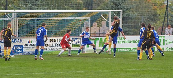 Tor für Sondershausen (Foto: nnz) Tor für Sondershausen (Foto: nnz)