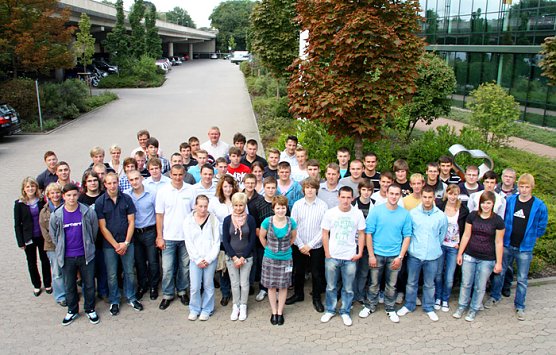 Ausbildungsbeginn bei Wago (Foto: Maxxomedia PR)