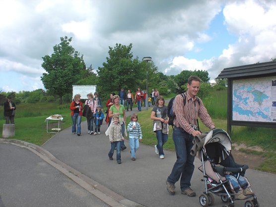 Familienwandertag 2009 (Foto: Kindervilla Bad Frankenhausen)