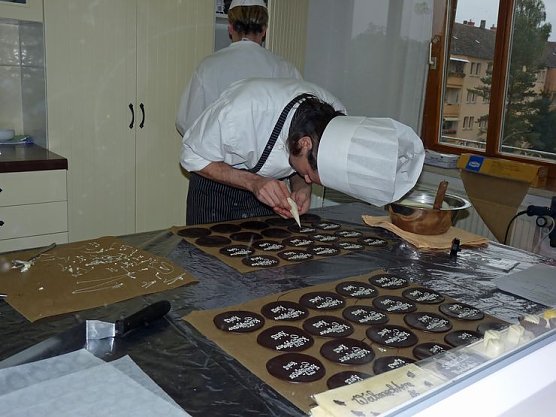 Goethe Schokoladentaler Manufaktur  (Foto: Karl-Heinz Herrmann)
