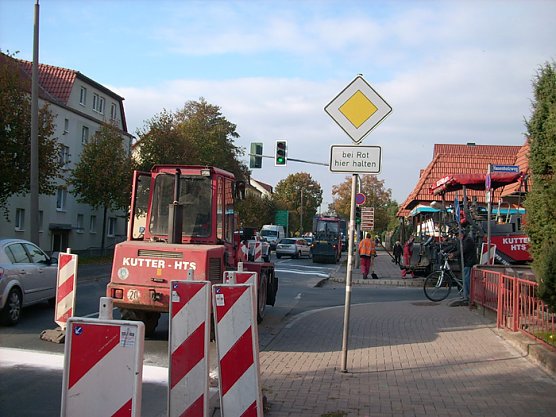 Frankenhäuserstraße Sondershausen (Foto: Karl-Heinz Herrmann) Frankenhäuserstraße Sondershausen (Foto: Karl-Heinz Herrmann)