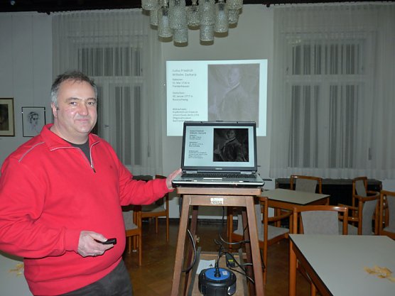 Vortrag Dr. Hahnemann (Foto: Karl-Heinz Herrmann)