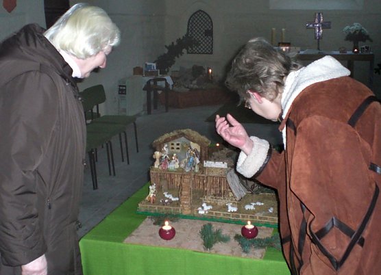 Ausstellung Krippen in der Marienkirche Artern (Foto: Klaus Henze) Ausstellung Krippen in der Marienkirche Artern (Foto: Klaus Henze)