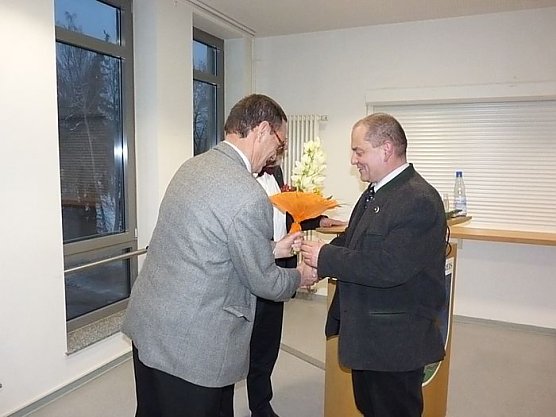 Verpflichtung Norbert Enke (Foto: Karl-Heinz Herrmann)