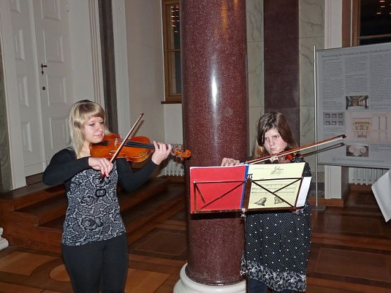 Im Schlossrestaurant Sondershausen (Foto: Karl-Heinz Herrmann)
