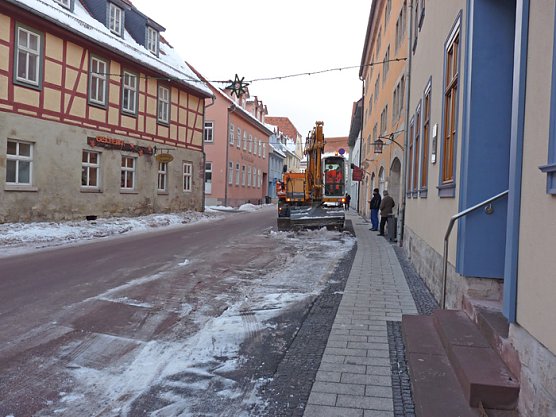 Schneer&auml;umung Innenstadt (Foto: Karl-Heinz Herrmann)