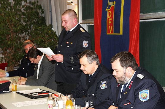 Jahreshauptversammlung Feuerwehr SDH-Mitte (Foto: G&uuml;nter Herting)