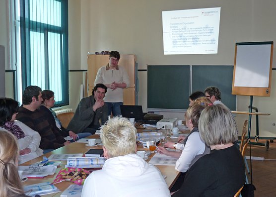 Im Veranstaltungsmanagement geschult (Foto: Karl-Heinz Herrmann) Im Veranstaltungsmanagement geschult (Foto: Karl-Heinz Herrmann)