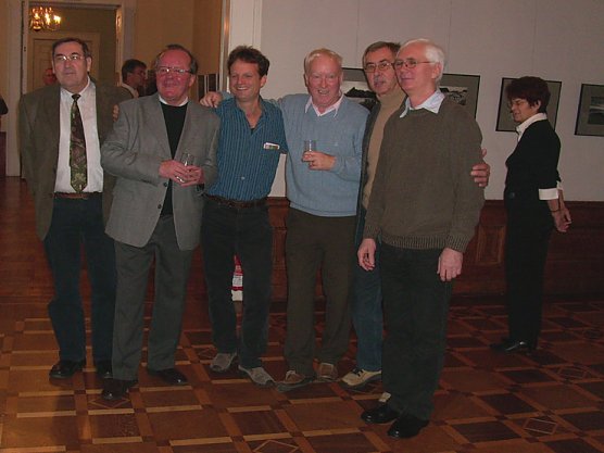 so Hendryk Bies, Wolfgang B&ouml;ttcher, Tilman Graner, Gerhard Leib, Helmut R&ouml;ttig und Manfred R&uuml;ger (Foto: Karl-Heinz Herrmann)