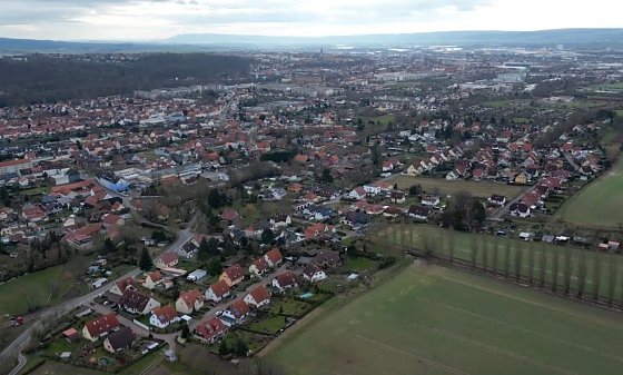 Bild: Blick auf Salza