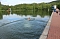 Erste Badeg&auml;ste am Bebraer Teich