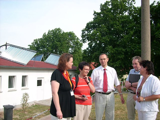 Bild: Solaranlage in Betrieb