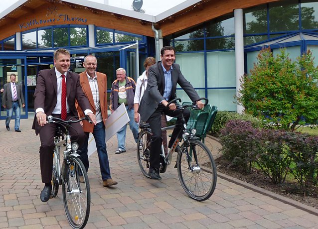 Bild: Erstes Dienstfahrrad?