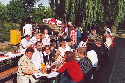 Bild: Sommerfest CDU Artern