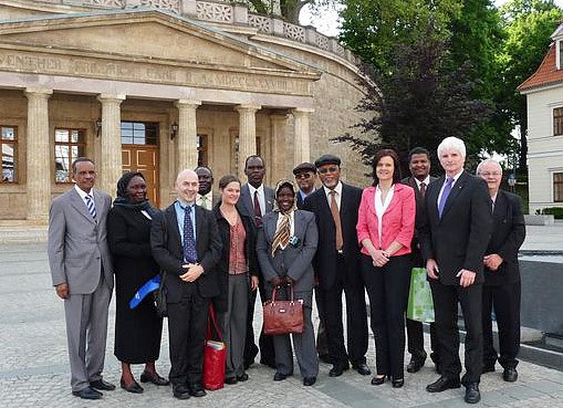 Bild: Sudanesische Parlamentarier zu Besuch