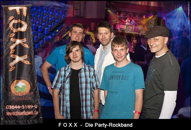 Bild:  F.O.X.X-Partyrockband  kommt nach SDH
