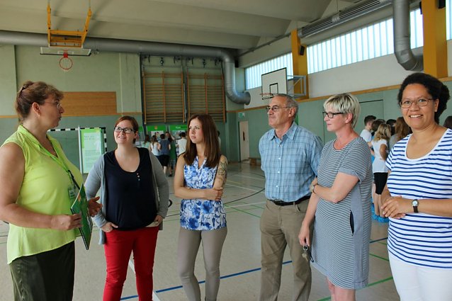 Bild: KlarSicht-Mitmach-Parcours in Greu&szlig;en