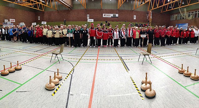 Bild: 5. Platz bei den Deutschen Meisterschaften im Bosseln