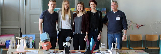 Bild: Das Scholl-Gymnasium am Samstag