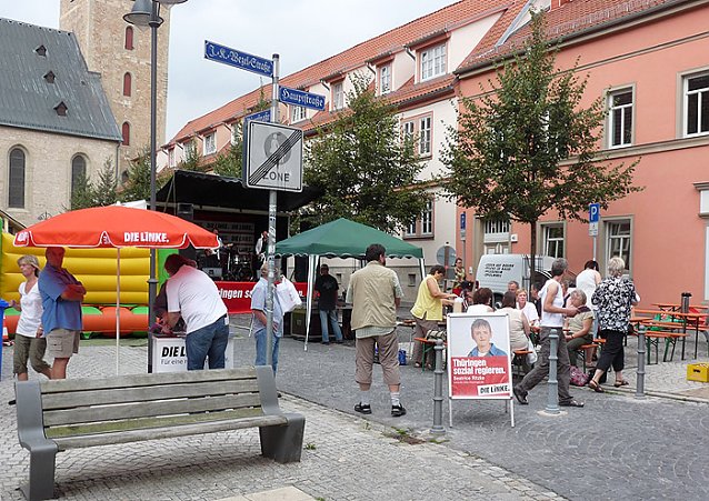 Bild: Wahlkampftour Die Linke Bodo Ramelow