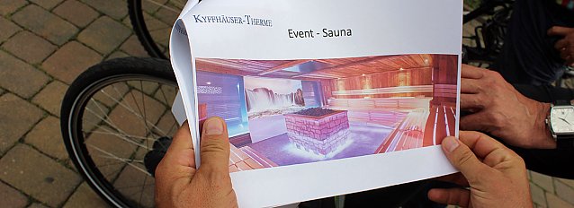 Bild: Event-Sauna in Planung