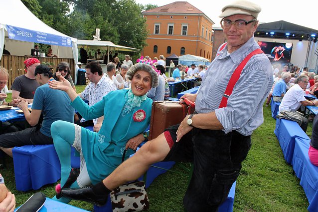 Bild: Gut besuchter MDR-Sommernachtsball