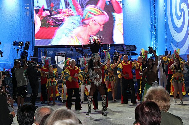 Bild: Gut besuchter MDR-Sommernachtsball