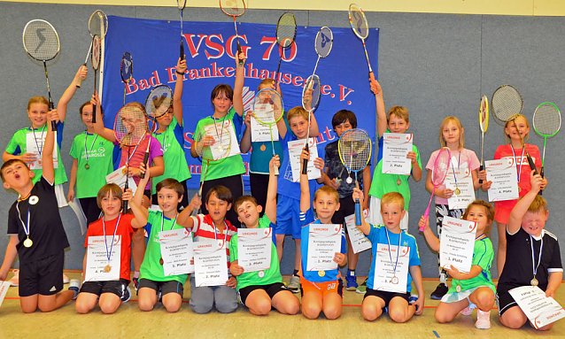 Bild: 25. Kreisjugendspiele im Badminton
