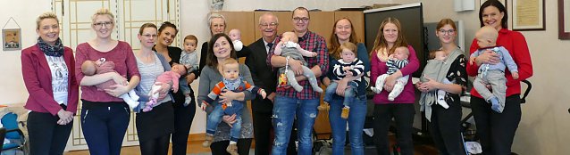 Bild: Babytreffen im Landratsamt Kyffh&auml;userkreis