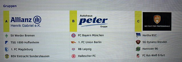 Bild: Allianz-Cup gestartet