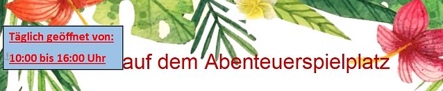 Bild: Ferien auf dem Abenteuerspielplatz