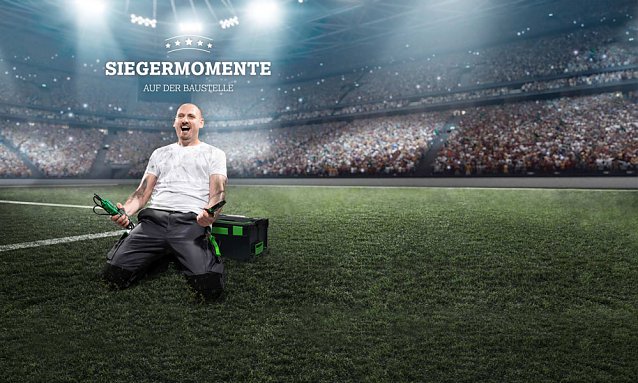 Bild: Siegermomente auf der Baustelle siegen beim German Brand Award �