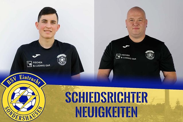 Bild: Neuigkeiten von unseren Schiedsrichtern