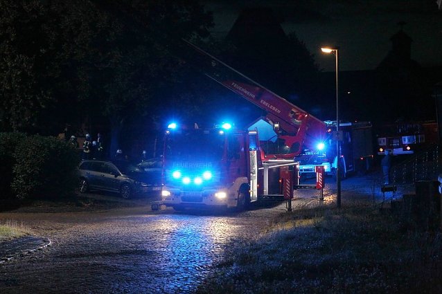 Bild: Brand in den Morgenstunden
