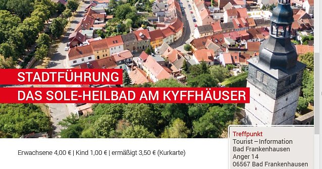 Bild: Stadtf&uuml;hrungen durch Bad Frankenhausen