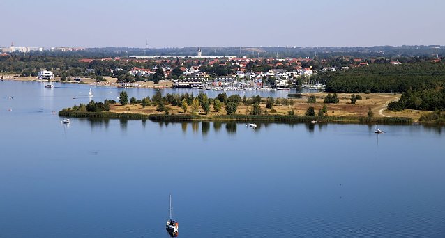 Bild: Cospudener See bei Leipzig