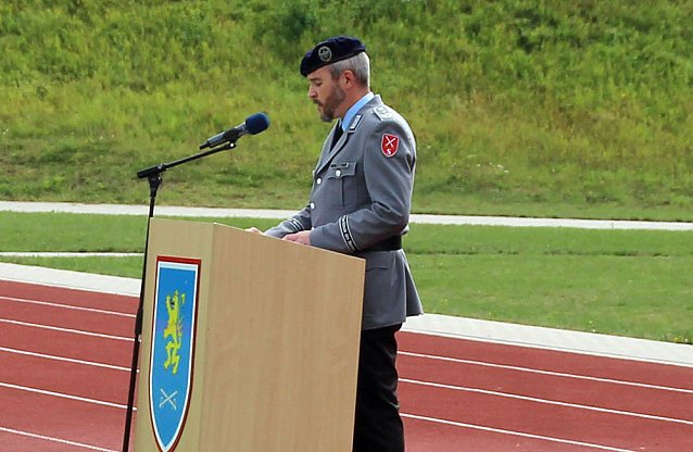 Bild: Soldatinnen und Soldaten vereidigt