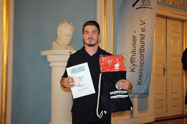 Bild: Ehrung der Sportlerinnen und Sportler bei 24. Sportgala