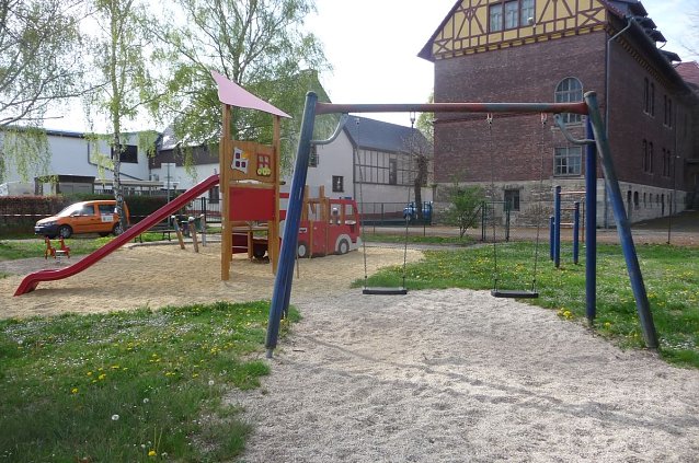 Bild: Zur Inklusion auf den Spielpl&auml;tzen Sondershausen