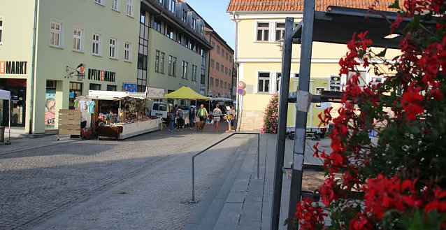 Bild: Pflanzenmarkt in Sondershausen gut besucht