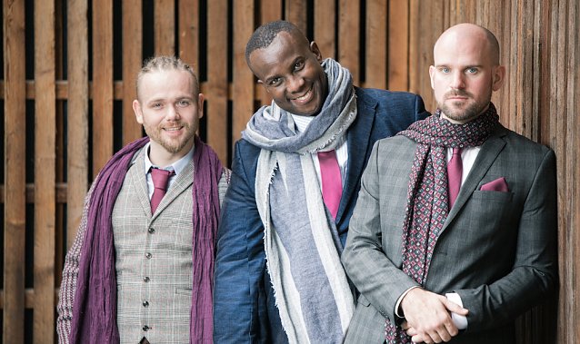 Bild: Das Tenortrio Fellas gibt wieder Konzerte 