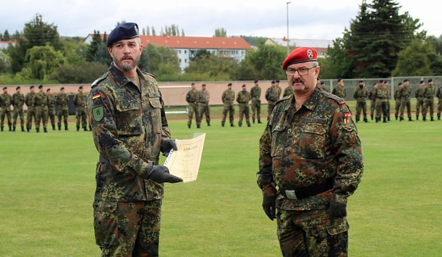 Bild: K&uuml;rzeste Kommandeurszeit der Bundeswehr