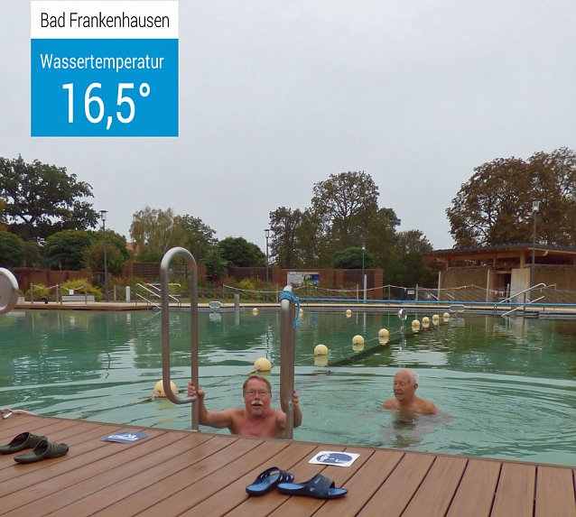 Bild: Abbaden im Solewasser-Vitalpark Bad Frankenhausen