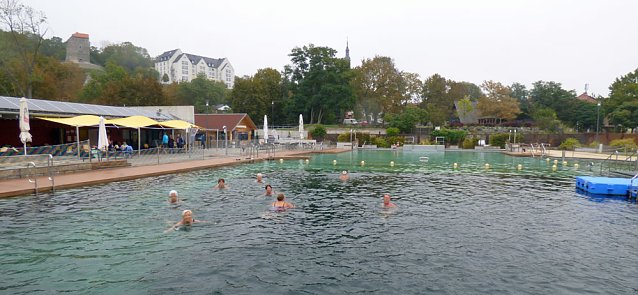 Bild: Abbaden im Solewasser-Vitalpark Bad Frankenhausen